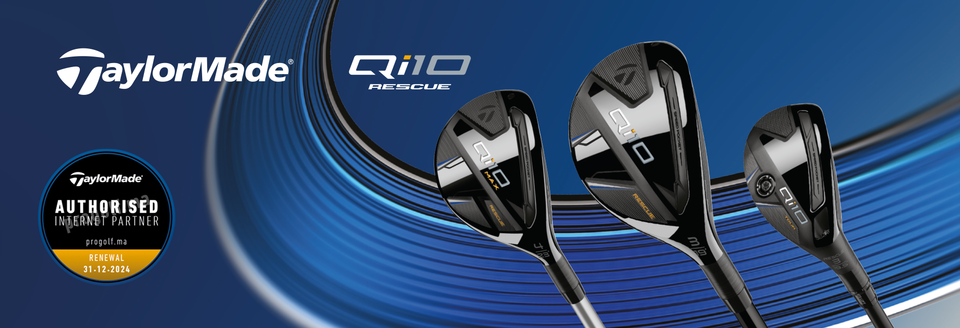  Qi10 Metalwoods pro golf maroc